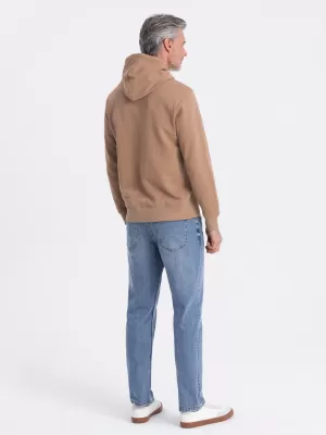 Herren -Sweatshirt OMBRE OM-SSBN-0177 BRAUN