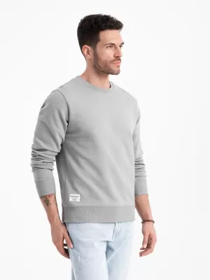 Herren -Sweatshirt OMBRE OM-SSBN-0175 GRAU