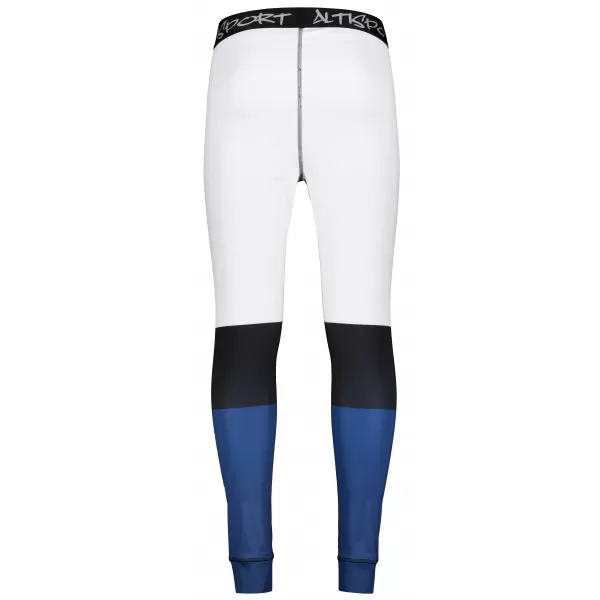  Die funktionelle Thermohosen für Männer Premium ALTISPORT VOJ/ALM051TER02 WEIß -BLAU 
