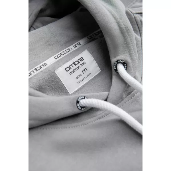  Herren -Sweatshirt OMBRE OM-SSBN-0177 GRAU 