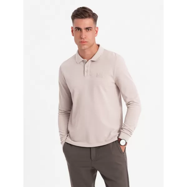  Hemd OMBRE OM-POLS-0131 ASCHE 