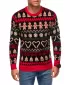 Herrenpullover EDOTI EM-SWOS-0105 SCHWARZ UND BRAUN