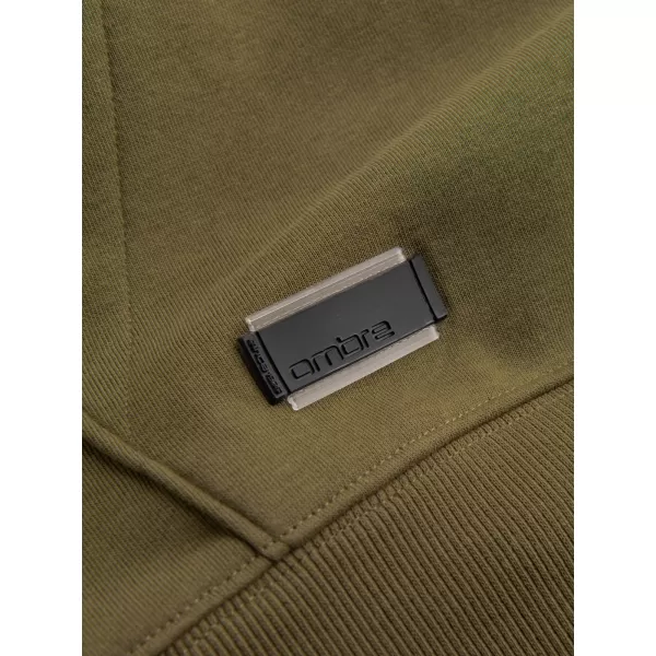  Herren Sweatshirt OMBRE OM-SSBN-0161 OLIVE 