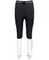 Frauenfunktionelle Thermohosen Prämie ALTISPORT VOJ/ALW051TER02 SCHWARZ UND WEIß