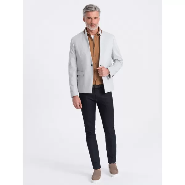  Jacke OMBRE OM-BLZB-0131 GRAUE MELANGE 