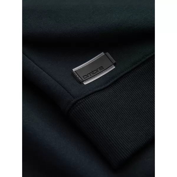  Herren -Sweatshirt OMBRE OM-SSBN-0159 SCHWARZ 