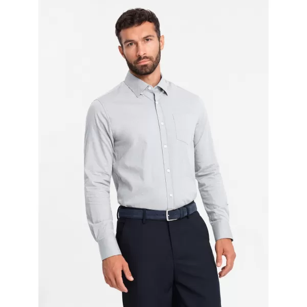  Hemd OMBRE OM-SHCS-0174 GRAU 
