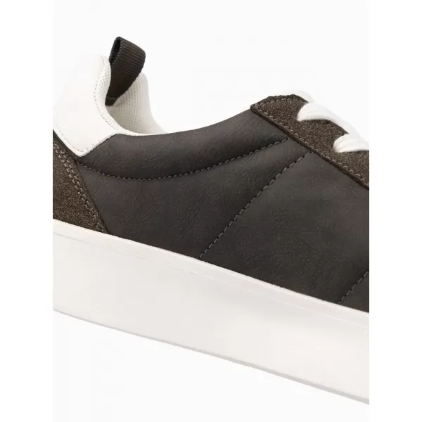  Herrenschuhe OMBRE OM-FOSL-0170 DUNKELBRAUN 