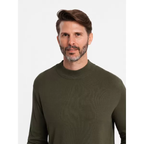  Herrenpullover OMBRE OM-SWTN-0100 KHAKI 