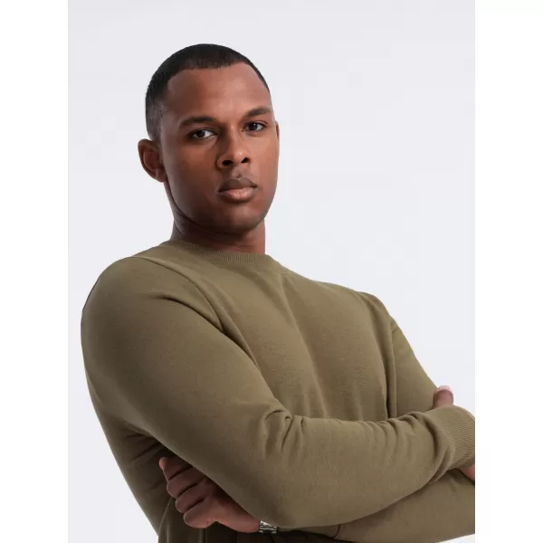  Herren -Sweatshirt OMBRE OM-SSBN-0159 OLIVE 