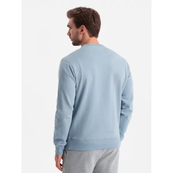  Herren -Sweatshirt OMBRE OM-SSBN-0175 BLAU 