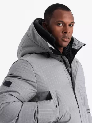 Jacke OMBRE OM-JALJ-0201 GRAU