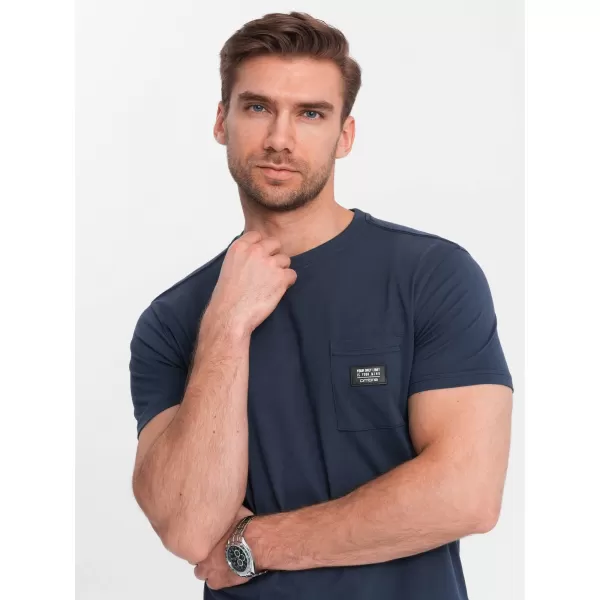  Hemd OMBRE OM-TSCT-0109 MARINEBLAU 
