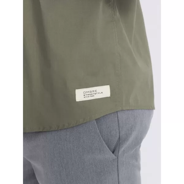  Hemd OMBRE OM-SHSS-0168 KHAKI 