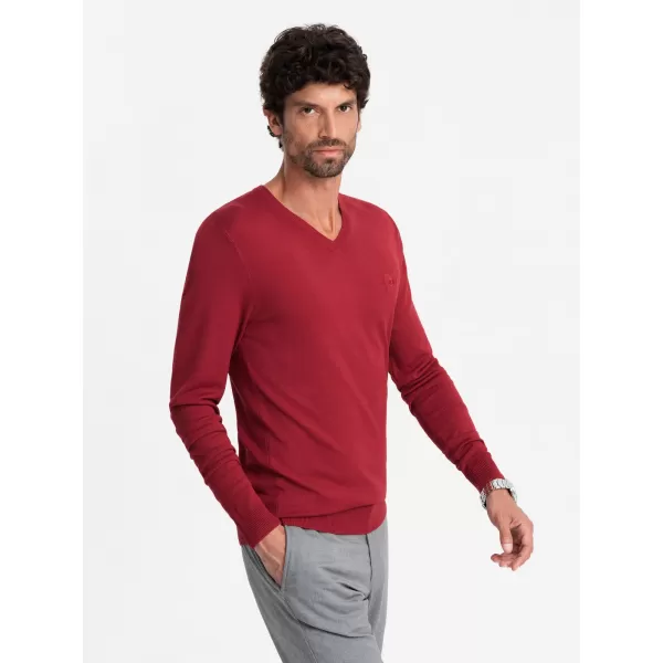  Herrenpullover OMBRE OM-SWBS-0107 ROT 