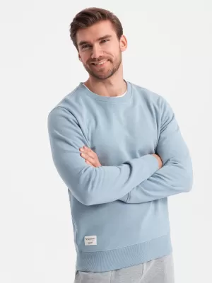 Herren -Sweatshirt OMBRE OM-SSBN-0175 BLAU