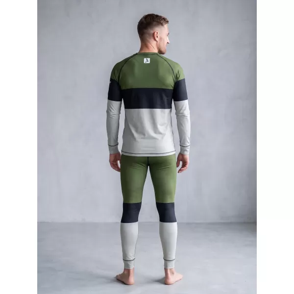  Die funktionelle Thermohosen für Männer Premium ALTISPORT VOJ/ALM051TER02 KHAKI 