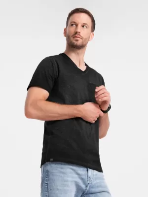 Hemd OMBRE OM-TSCT-22SS-002 SCHWARZ