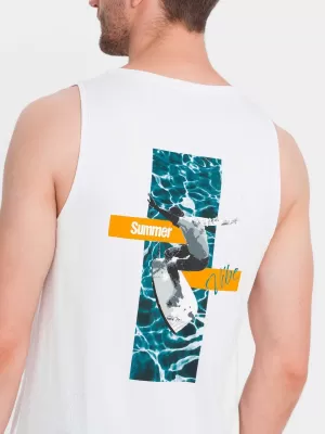 Tanktop OMBRE OM-TSTT-0191 WEIß