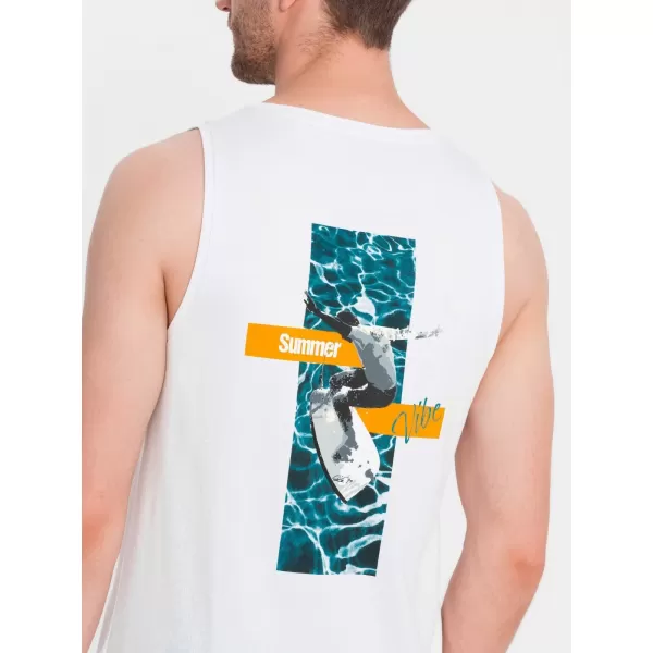  Tanktop OMBRE OM-TSTT-0191 WEIß 