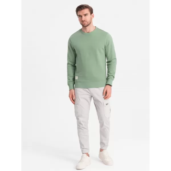  Herren -Sweatshirt OMBRE OM-SSBN-0175 GRÜN 
