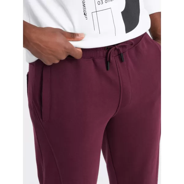 Herren -Traursanzüge OMBRE OM-PABS-0174 KASTANIENBRAUN 