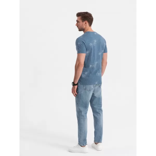  Hemd OMBRE OM-TSFP-0179 BLAUER DENIM 