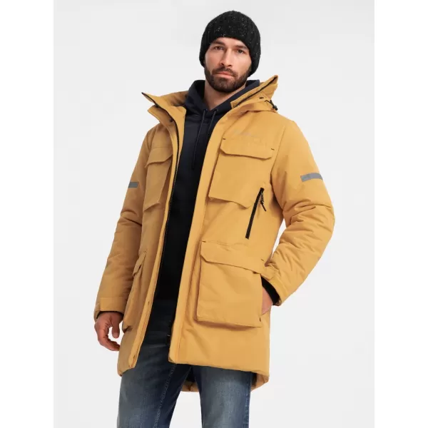  Jacke OMBRE OM-JALJ-0169 GELB 
