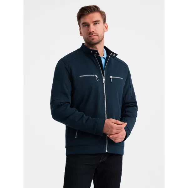 Jacke OMBRE OM-JALP-0157 MARINEBLAU 