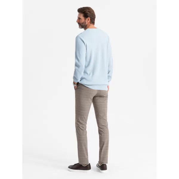  Herrenpullover OMBRE OM-SWSW-0142 BLAU 