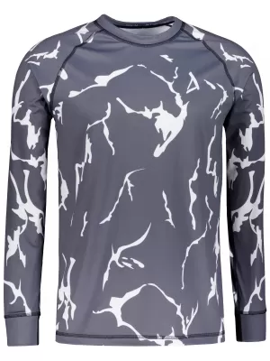 Funktionaler Term T -Shirt von Männern mit Langarmprämie ALTISPORT VOJ/ALM052TER01 GRAU