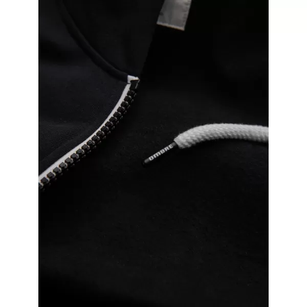  Herren -Sweatshirt OMBRE OM-SSBZ-0178 SCHWARZ 