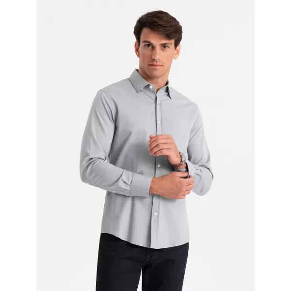  Hemd OMBRE OM-SHCS-0175 GRAU 