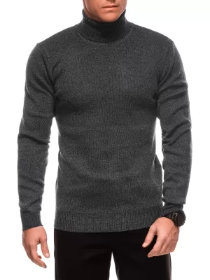 Herrenpullover EDOTI E249 DUNKELGRAU