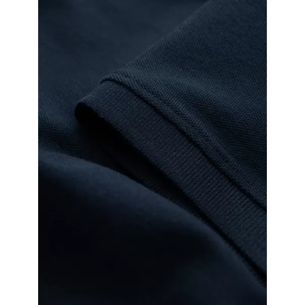  Herren t -Shirt mit einem Kragen OMBRE OM-POBS-0100 MARINEBLAU 