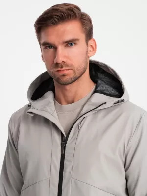 Jacke OMBRE OM-JANP-0149 GRAU