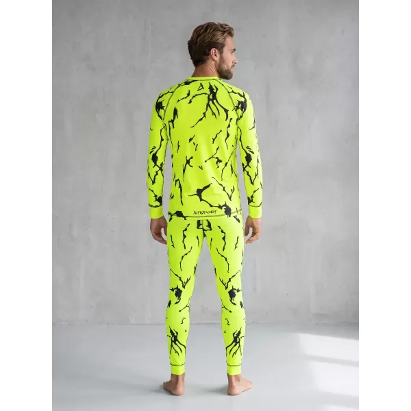  Die funktionelle Thermohosen für Männer Premium ALTISPORT VOJ/ALM052TER02 NEONGRÜN 