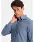 Hemd OMBRE OM-SHCS-0174 BLAU