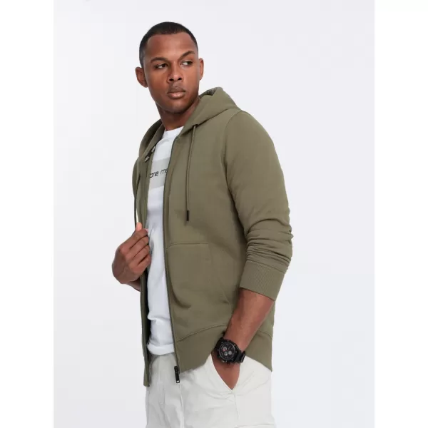  Herren -Sweatshirt OMBRE OM-SSBZ-0160 OLIVE 