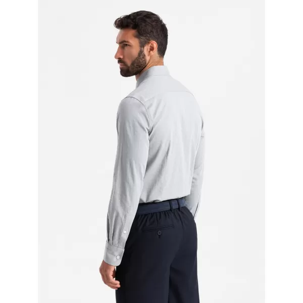  Hemd OMBRE OM-SHCS-0174 GRAU 