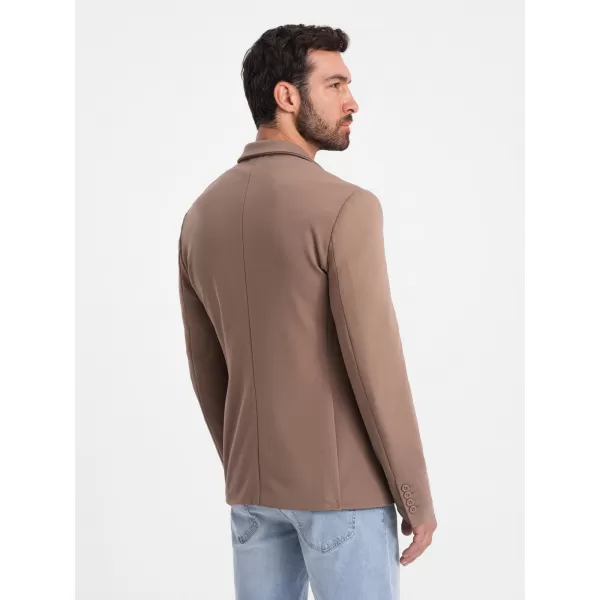  Jacke OMBRE OM-BLZB-0127 DUNKLER BEIGE 