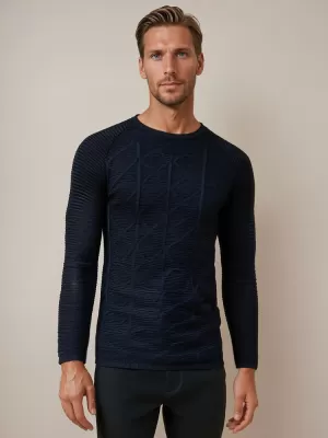 Herrenpullover DSTREET wx2300 DUNKELBLAU