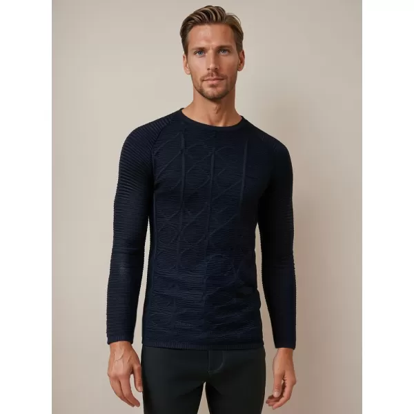  Herrenpullover DSTREET wx2300 DUNKELBLAU 