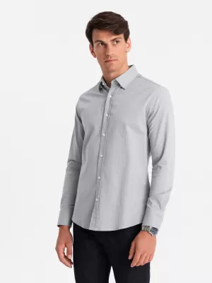 Hemd OMBRE OM-SHCS-0175 GRAU