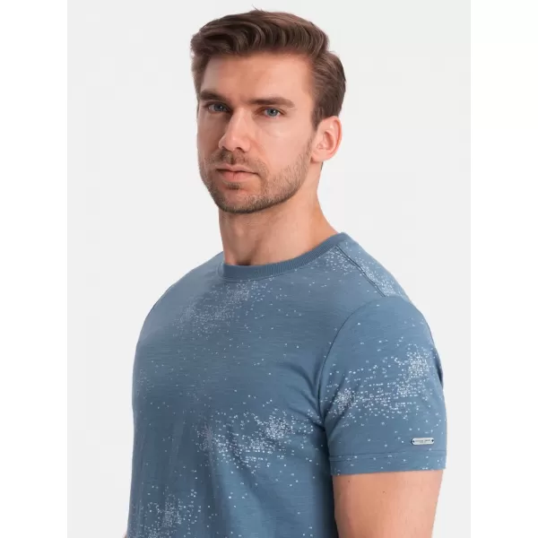  Hemd OMBRE OM-TSFP-0179 BLAUER DENIM 