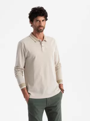 Hemd OMBRE OM-POLS-0129 SAND