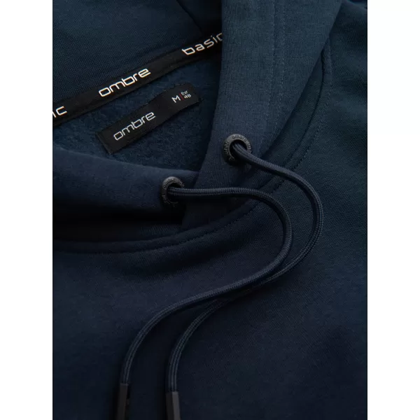  Herren Sweatshirt OMBRE OM-SSBN-0161 MARINEBLAU 