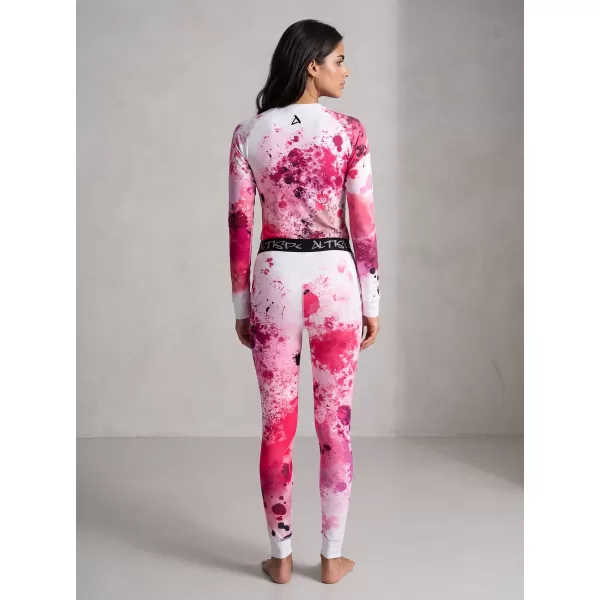  Frauenfunktionelle Thermohosen Prämie ALTISPORT VOJ/ALW055TER02 ROSA 