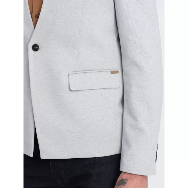  Jacke OMBRE OM-BLZB-0131 GRAUE MELANGE 