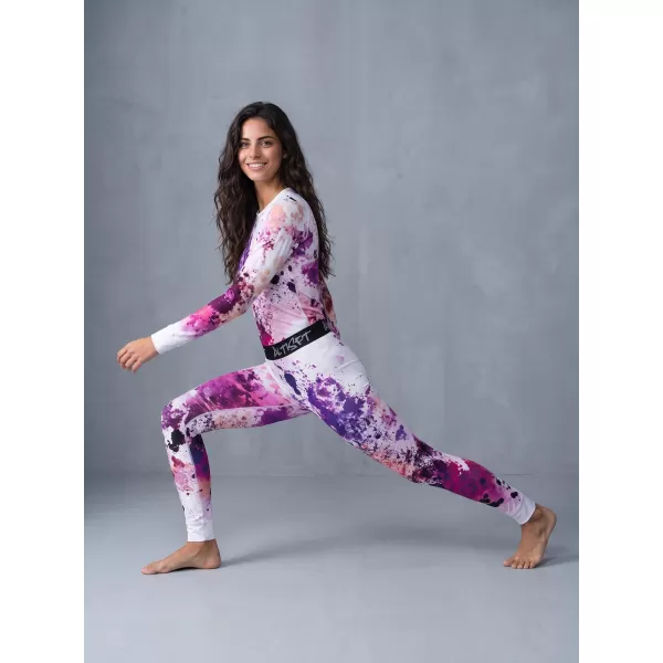  Frauenfunktionelle Thermohosen Prämie ALTISPORT VOJ/ALW055TER02 LILA ORANGE 